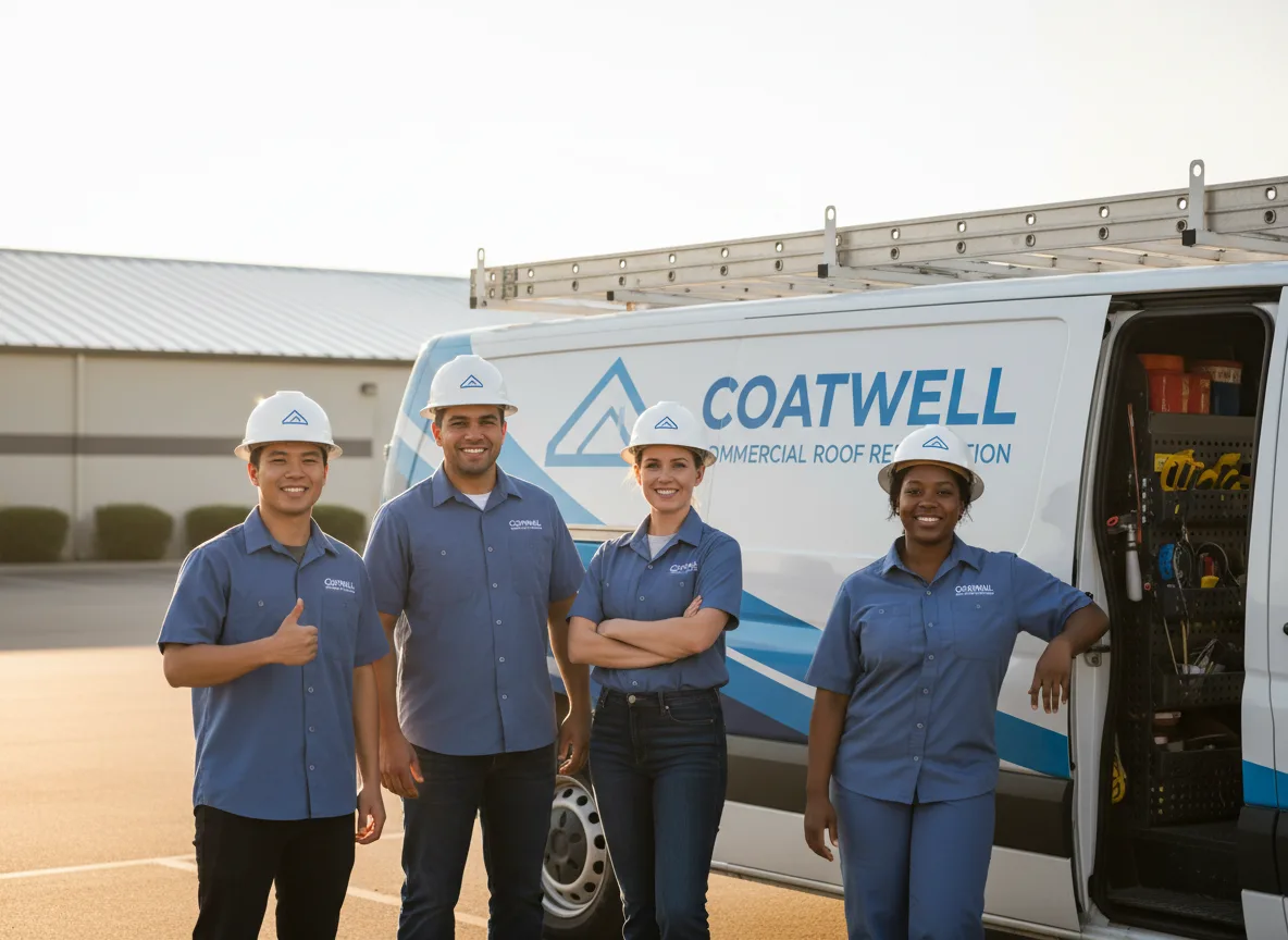 Commercial roof coating company in New Liberty, IA